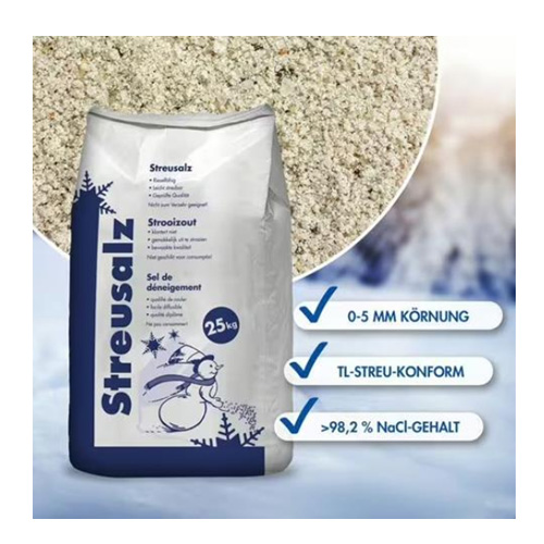 Streusalz 25 kg, Einzelabnahme