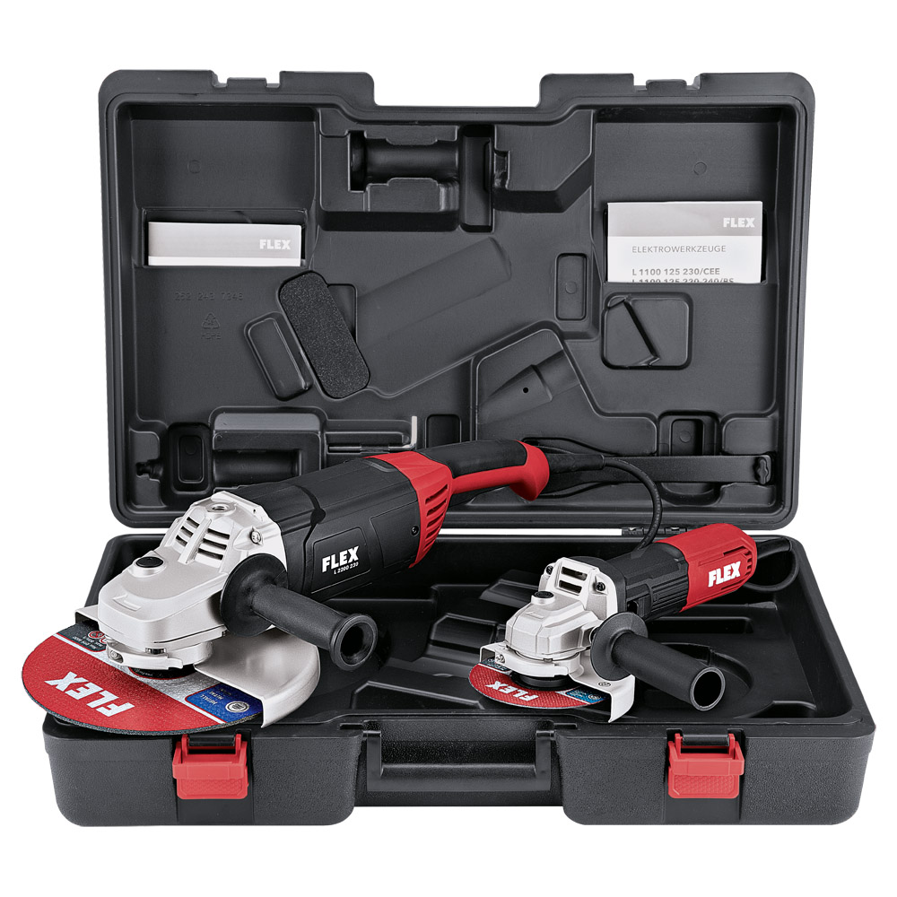 FLEX Winkelschleifer Set im Koffer
